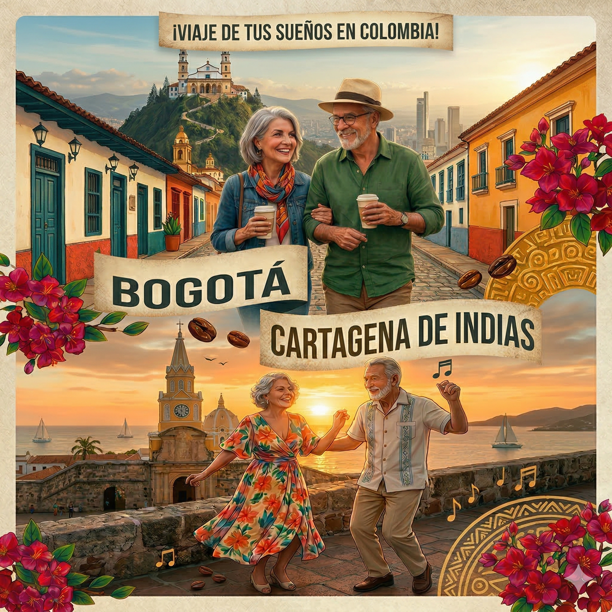 Viaje a Bogotá y Cartagena